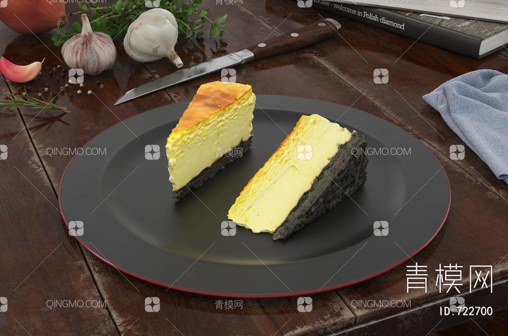 食物蛋糕3D模型下载【ID:722700】