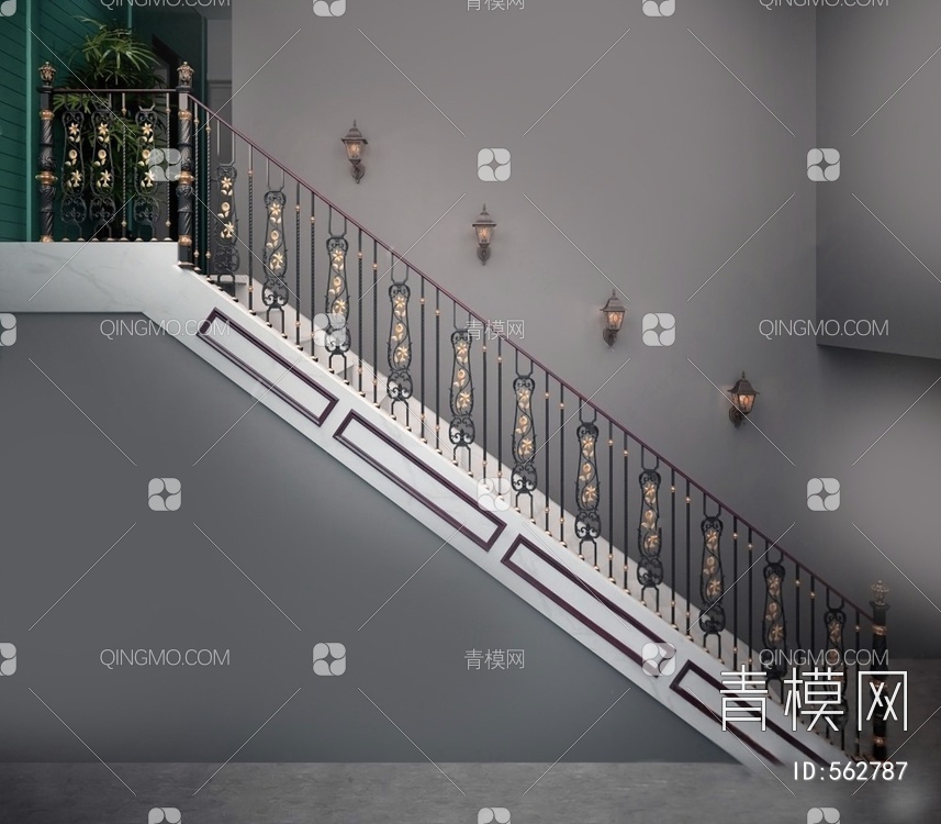 楼梯3D模型下载【ID:562787】