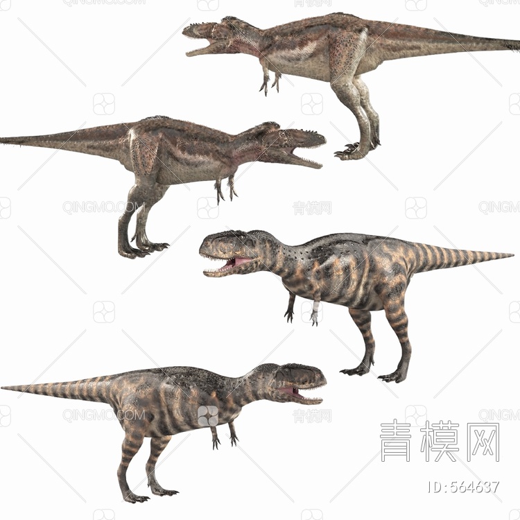 恐龙3D模型下载【ID:564637】