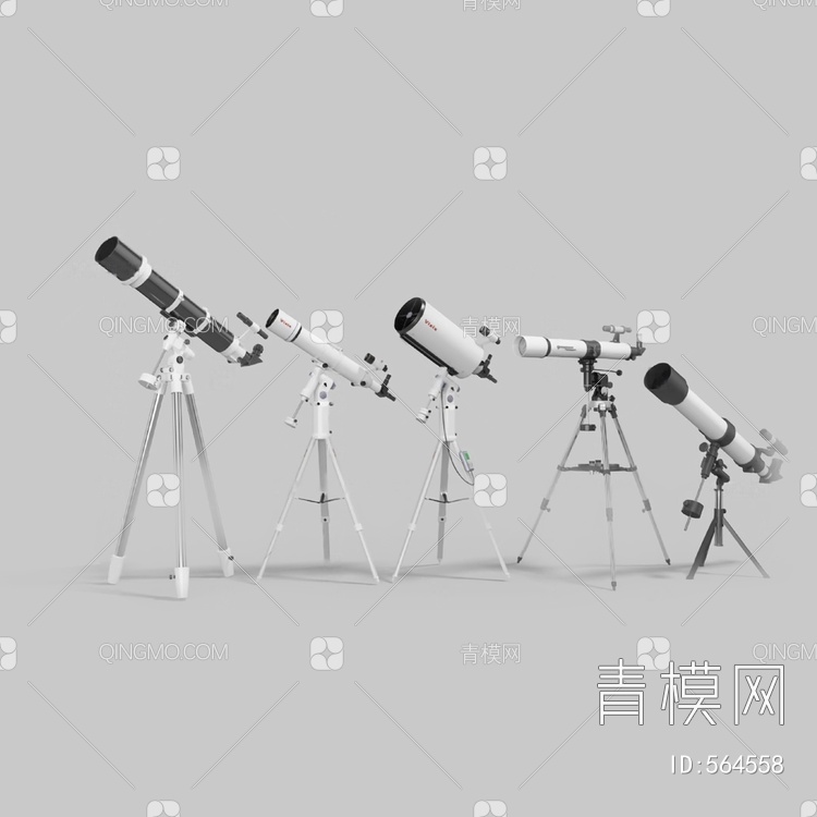 望远镜3D模型下载【ID:564558】