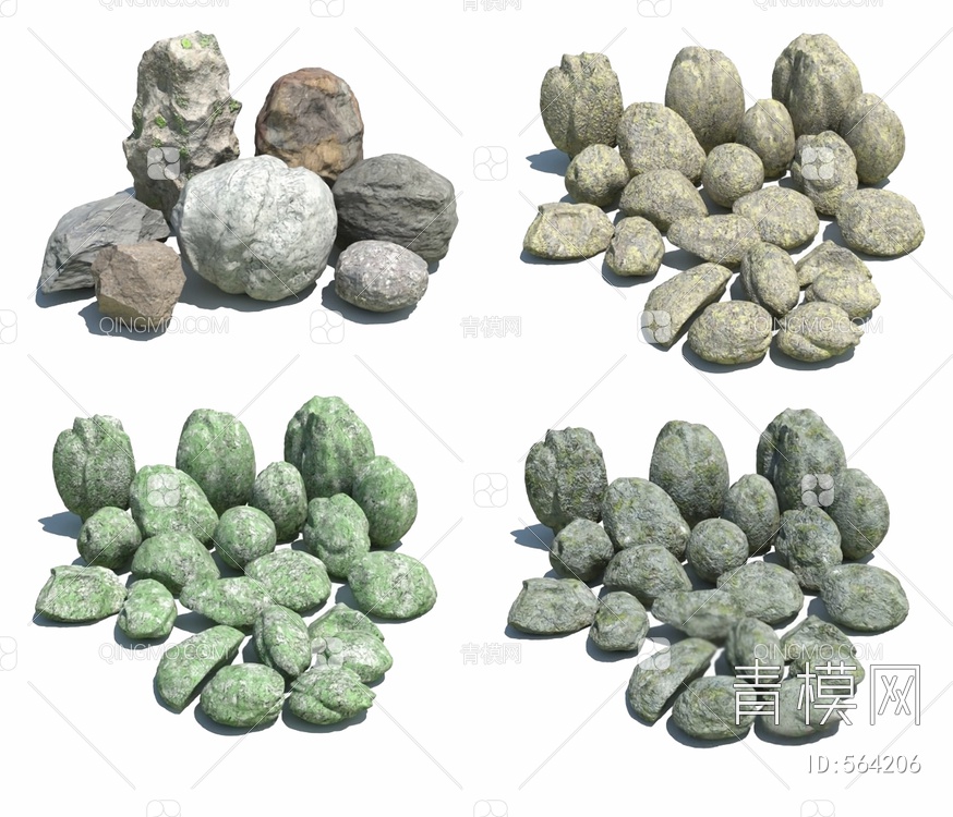 石头3D模型下载【ID:564206】