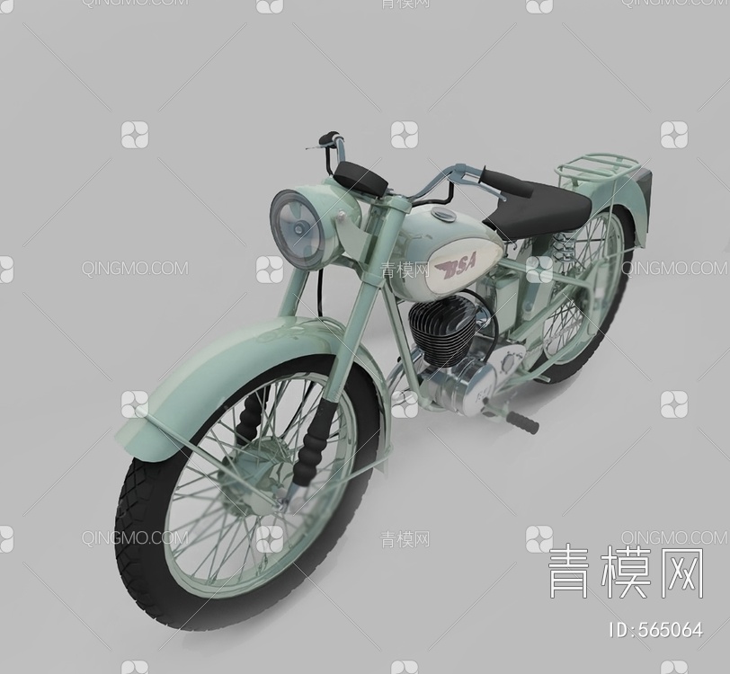 摩托车3D模型下载【ID:565064】