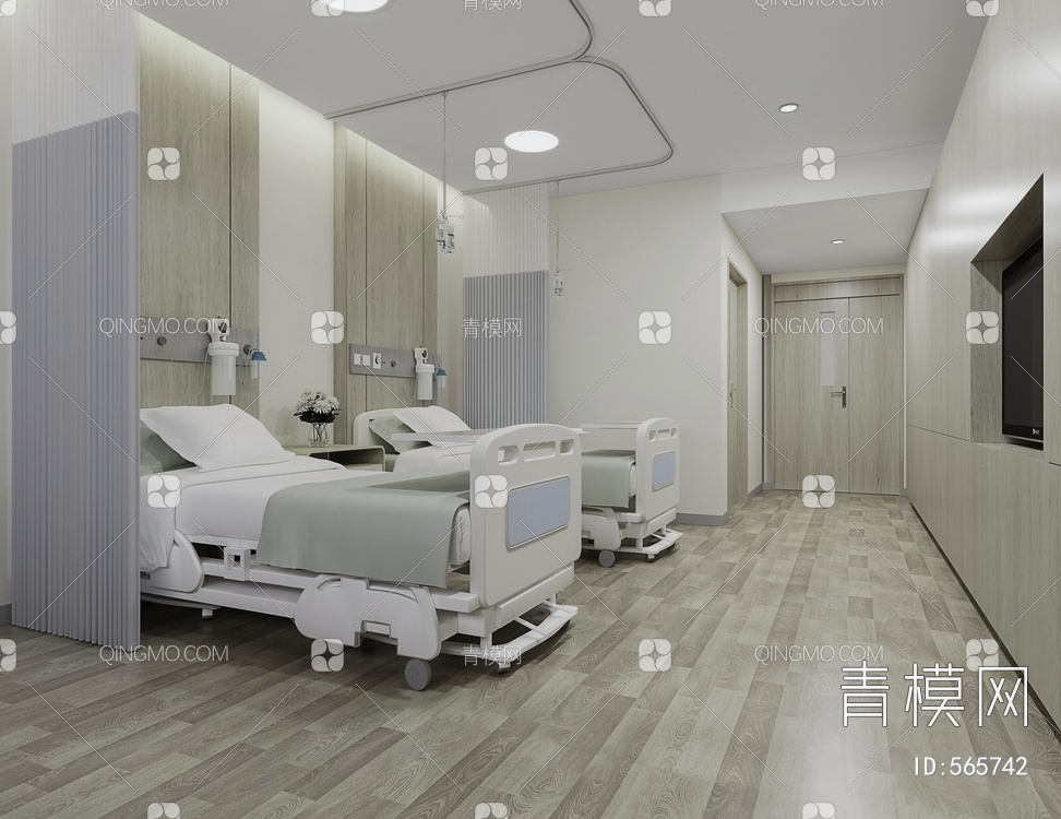 医院病房3D模型下载【ID:565742】