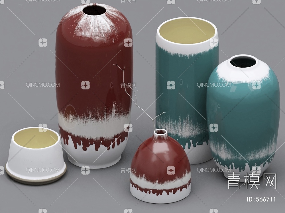 陶罐3D模型下载【ID:566711】
