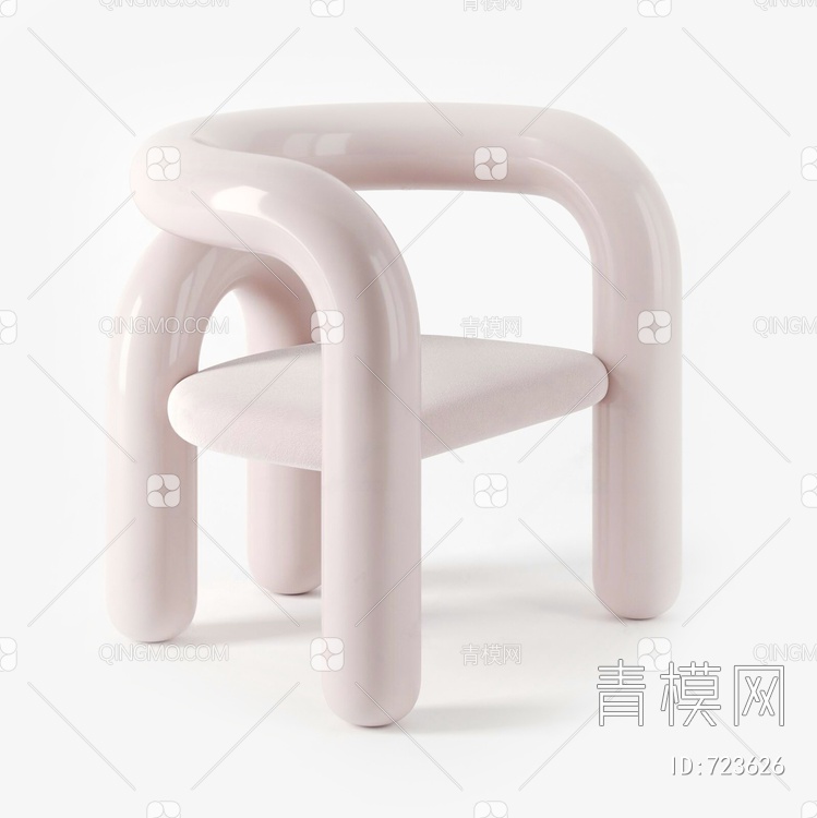 单椅3D模型下载【ID:723626】