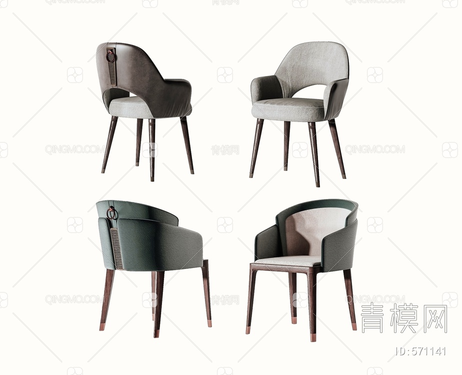 餐椅3D模型下载【ID:571141】