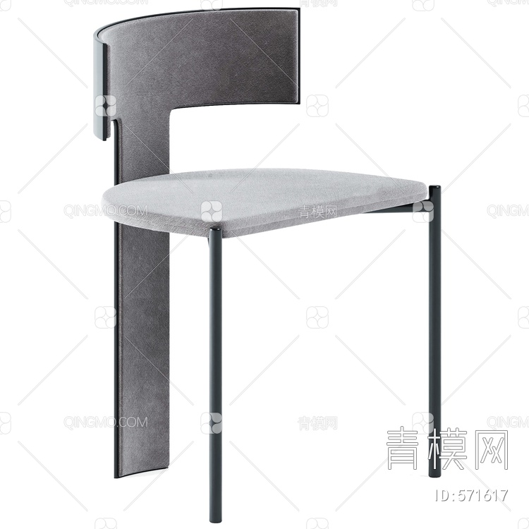 Baxter餐椅3D模型下载【ID:571617】