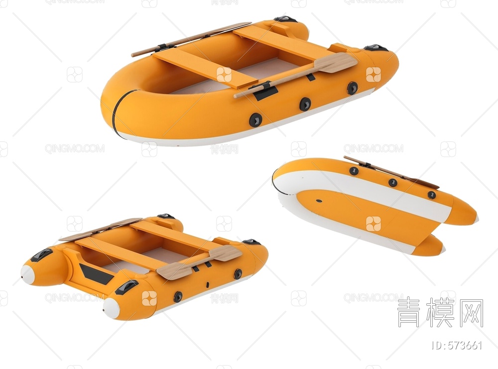 皮划艇3D模型下载【ID:573661】