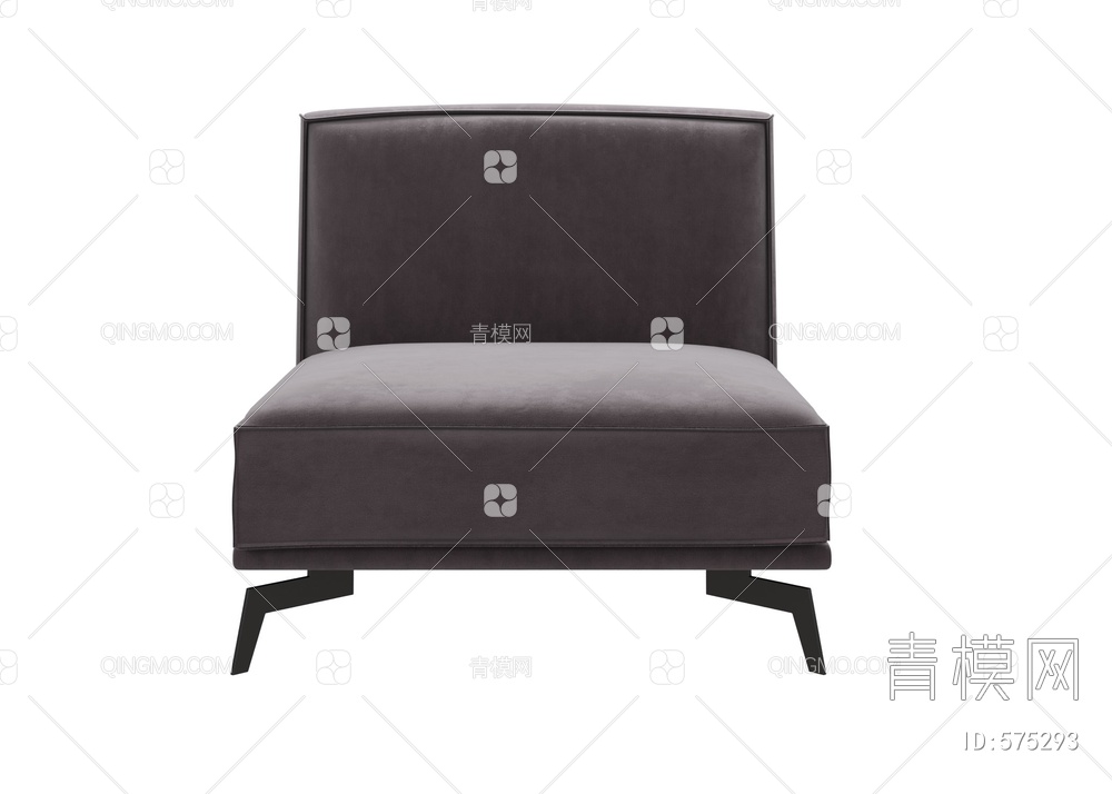 单人沙发3D模型下载【ID:575293】