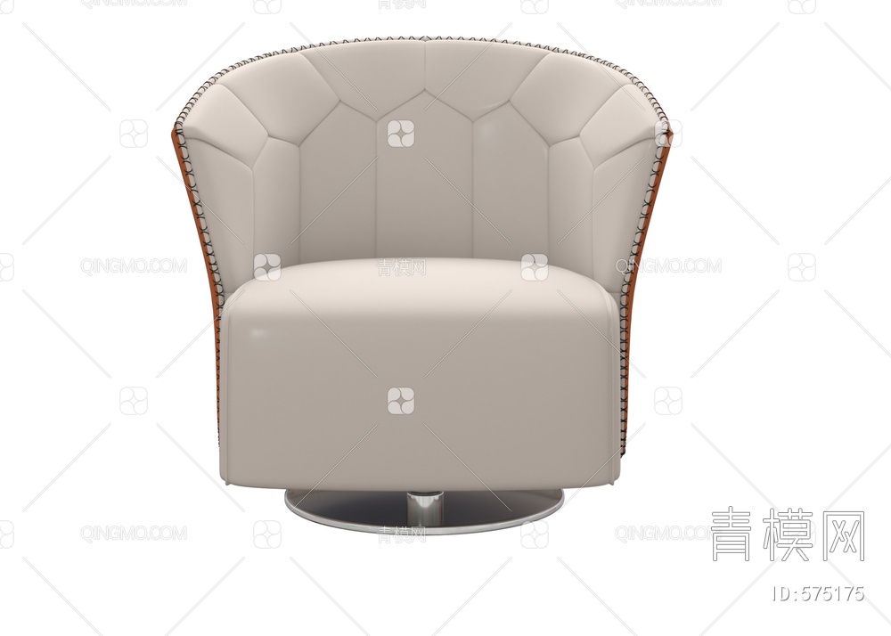 单人沙发3D模型下载【ID:575175】