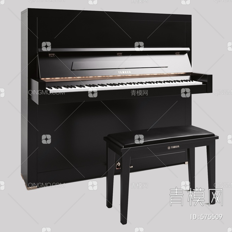 钢琴3D模型下载【ID:575509】