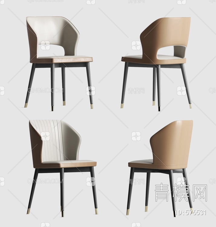 餐椅3D模型下载【ID:576531】