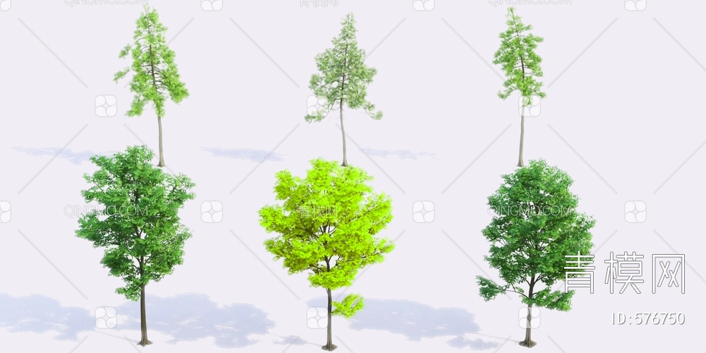 树木3D模型下载【ID:576750】