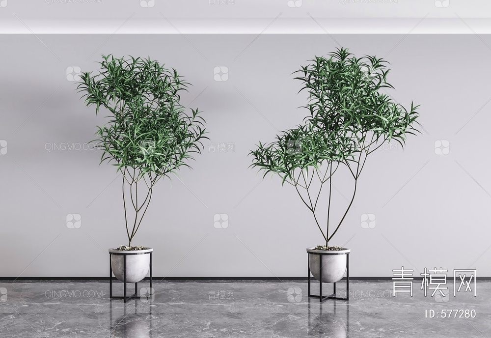 【盆栽组合 植物 绿植3D模型】-现代VR有灯光有贴图MAX2016盆栽组合 植物 绿植3d模型下载-ID577280-免费3Dmax模型库 ...