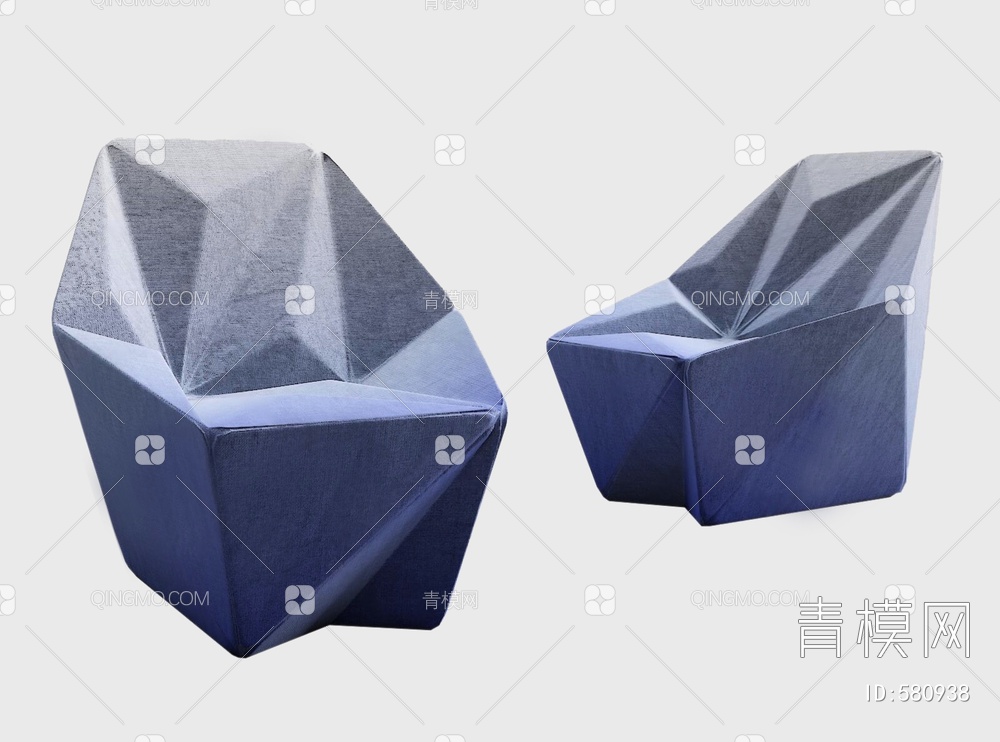 异形单椅3D模型下载【ID:580938】
