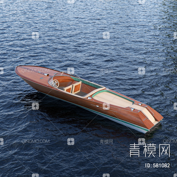 轮船3D模型下载【ID:581082】