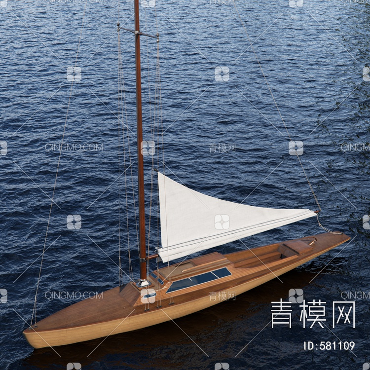 帆船3D模型下载【ID:581109】