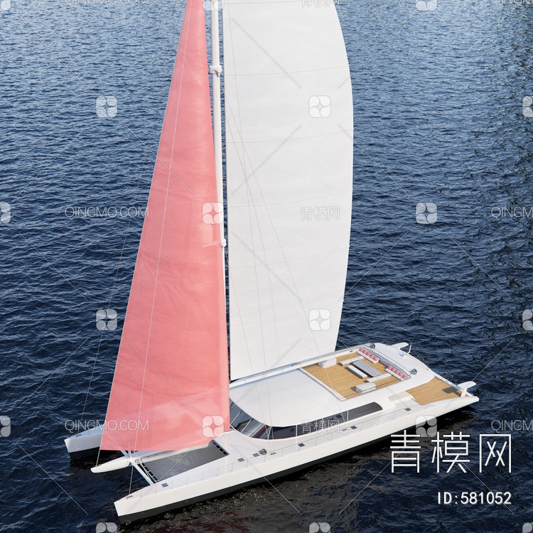 帆船3D模型下载【ID:581052】