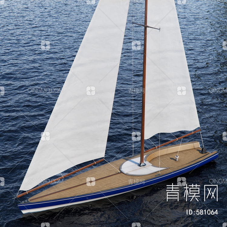 帆船3D模型下载【ID:581064】