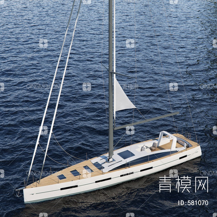 帆船3D模型下载【ID:581070】
