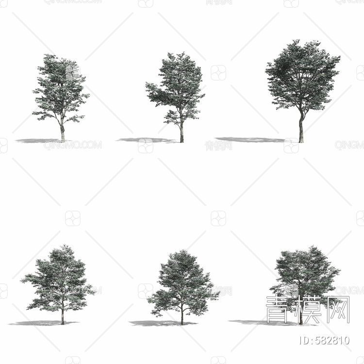 树木3D模型下载【ID:582810】