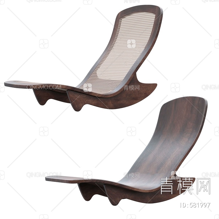躺椅3D模型下载【ID:581997】