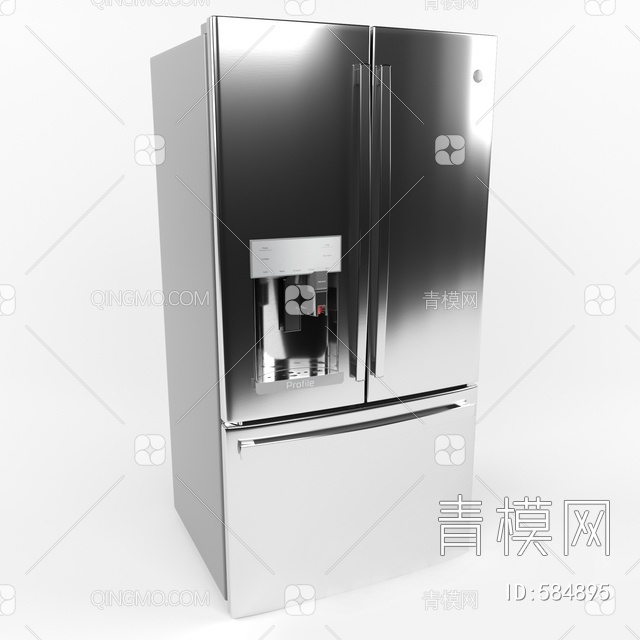 冰箱3D模型下载【ID:584895】