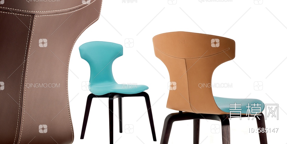 餐椅3D模型下载【ID:585147】