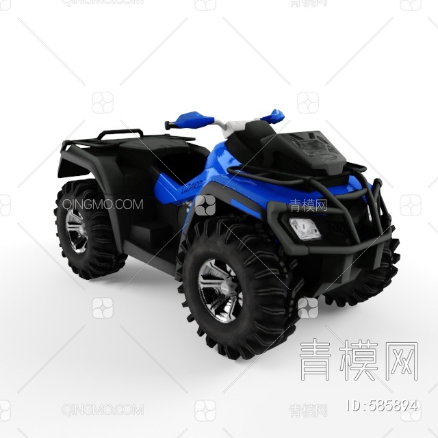 沙滩摩托机车3D模型下载【ID:585894】