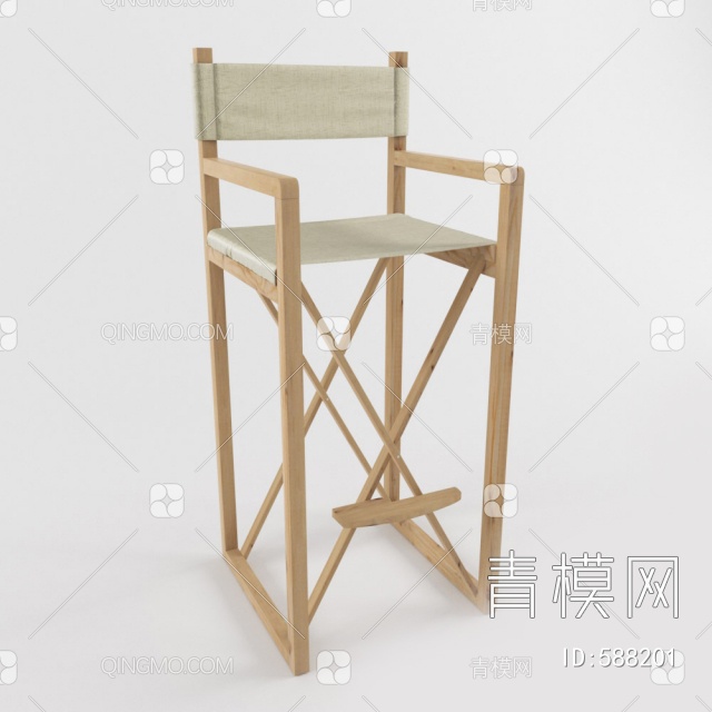 吧椅3D模型下载【ID:588201】