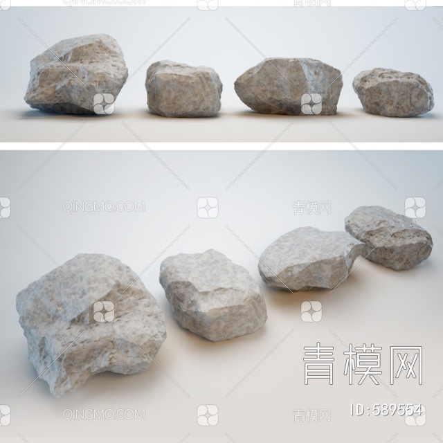 石头3D模型下载【ID:589554】