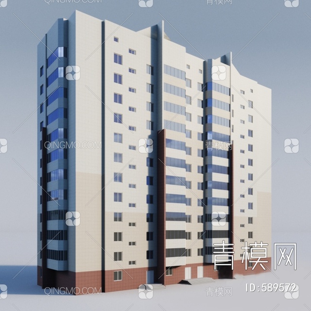楼房3D模型下载【ID:589572】