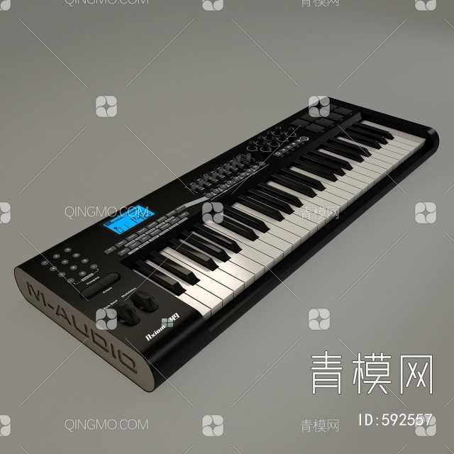 音乐器材3D模型下载【ID:592557】