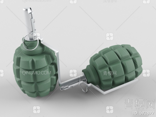 手榴弹3D模型下载【ID:592899】