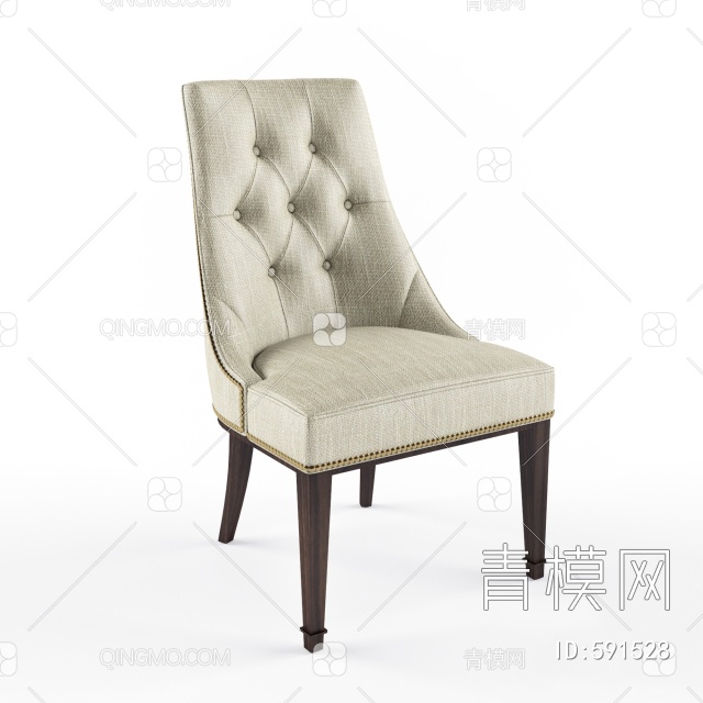 餐椅3D模型下载【ID:591528】