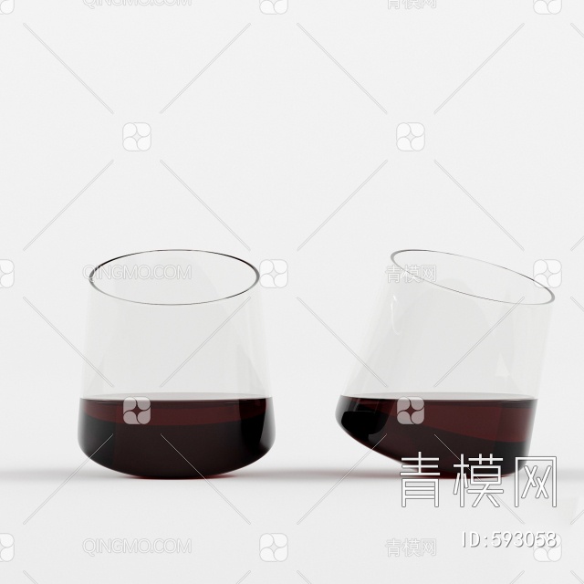 酒水饮料3D模型下载【ID:593058】