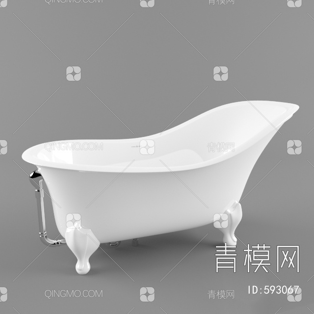 浴缸3D模型下载【ID:593067】