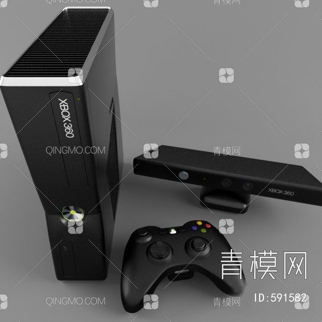 XBO游戏机3D模型下载【ID:591582】
