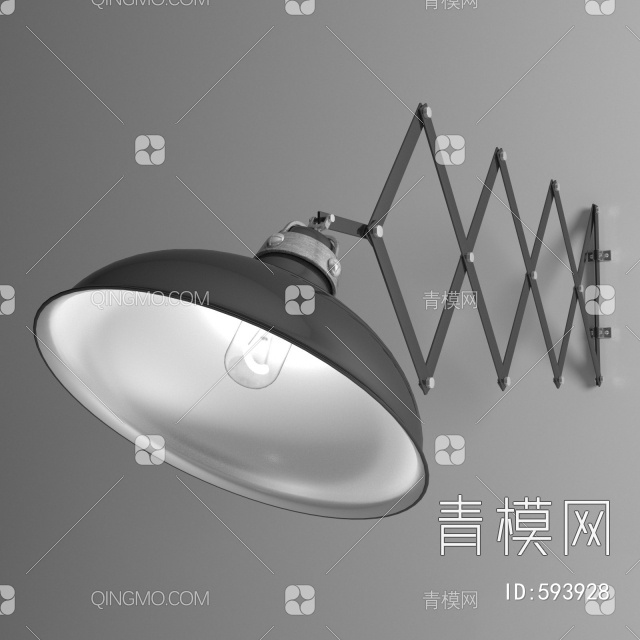 壁灯3D模型下载【ID:593928】