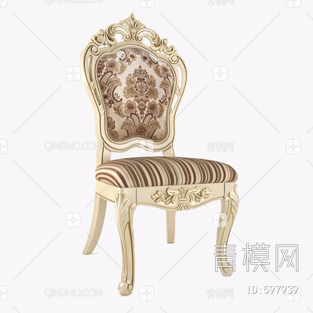 单椅3D模型下载【ID:597939】