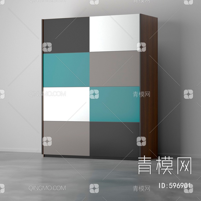 衣柜3D模型下载【ID:596901】