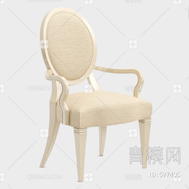 单椅3D模型下载【ID:597405】