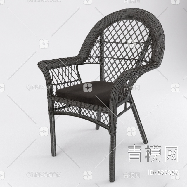 休闲椅3D模型下载【ID:597057】