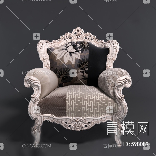 沙发3D模型下载【ID:598089】