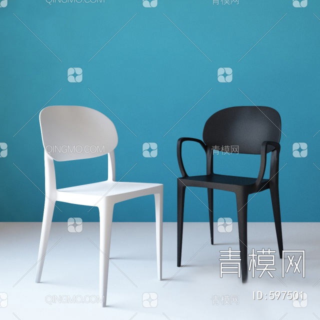 椅子3D模型下载【ID:597501】