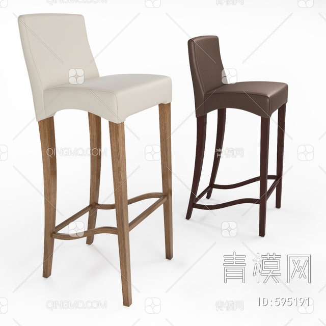 吧椅3D模型下载【ID:595191】