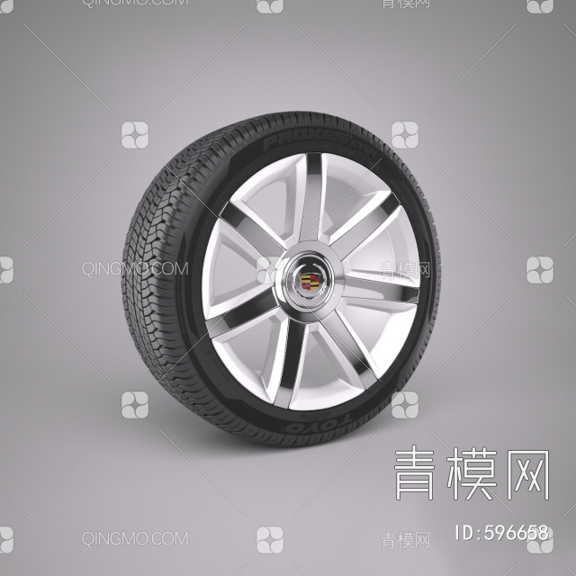 轮胎3D模型下载【ID:596658】