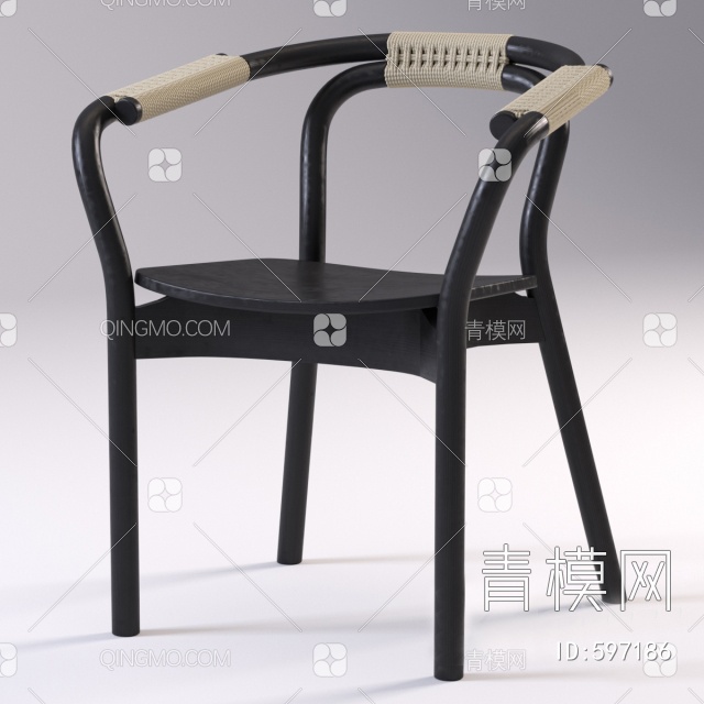 扶手椅3D模型下载【ID:597186】