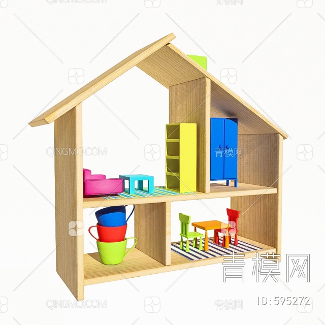 儿童玩具3D模型下载【ID:595272】