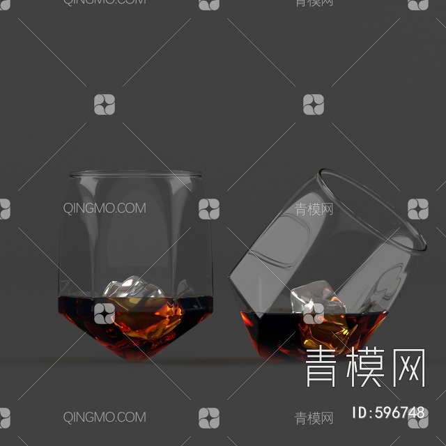 酒水饮料3D模型下载【ID:596748】